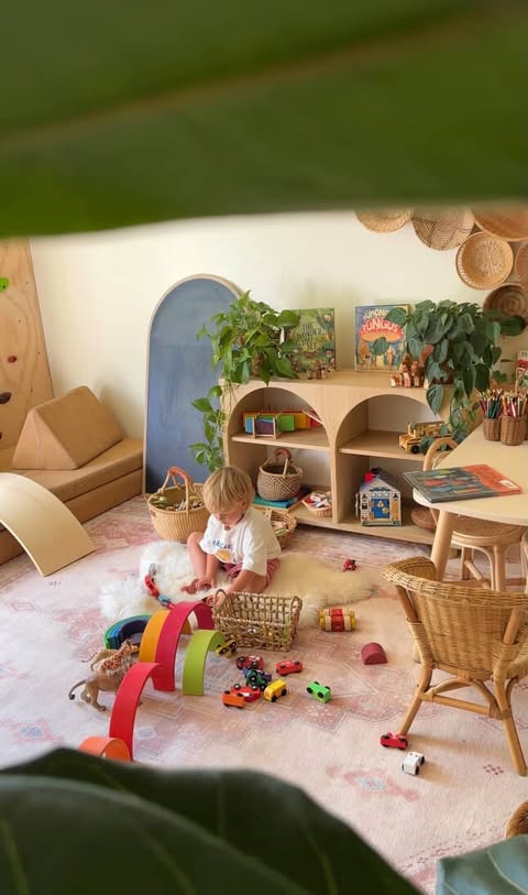 Montessori Inspired Play Space