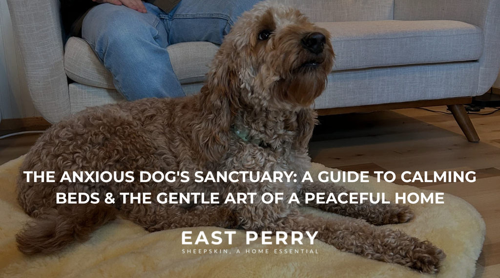 The Anxious Dog's Sanctuary: A Guide to Calming Beds & The Gentle Art of a Peaceful Home