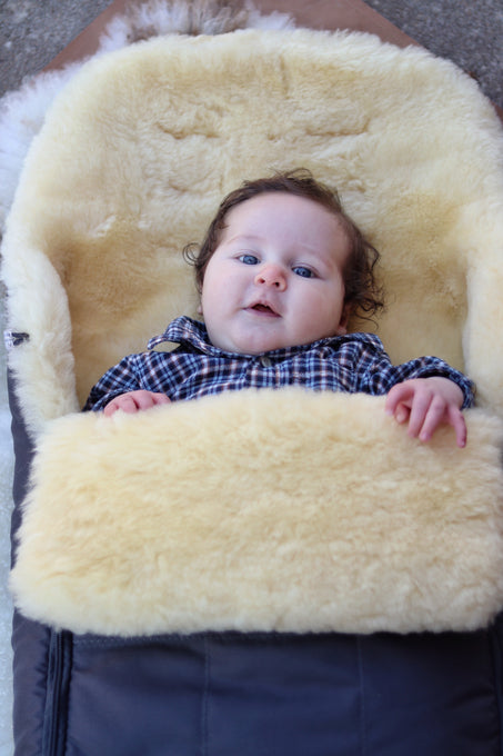 Medical Sheepskin Baby / Toddler Sleeping Bag