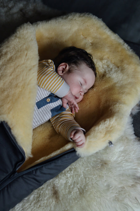 Medical Sheepskin Baby / Toddler Sleeping Bag