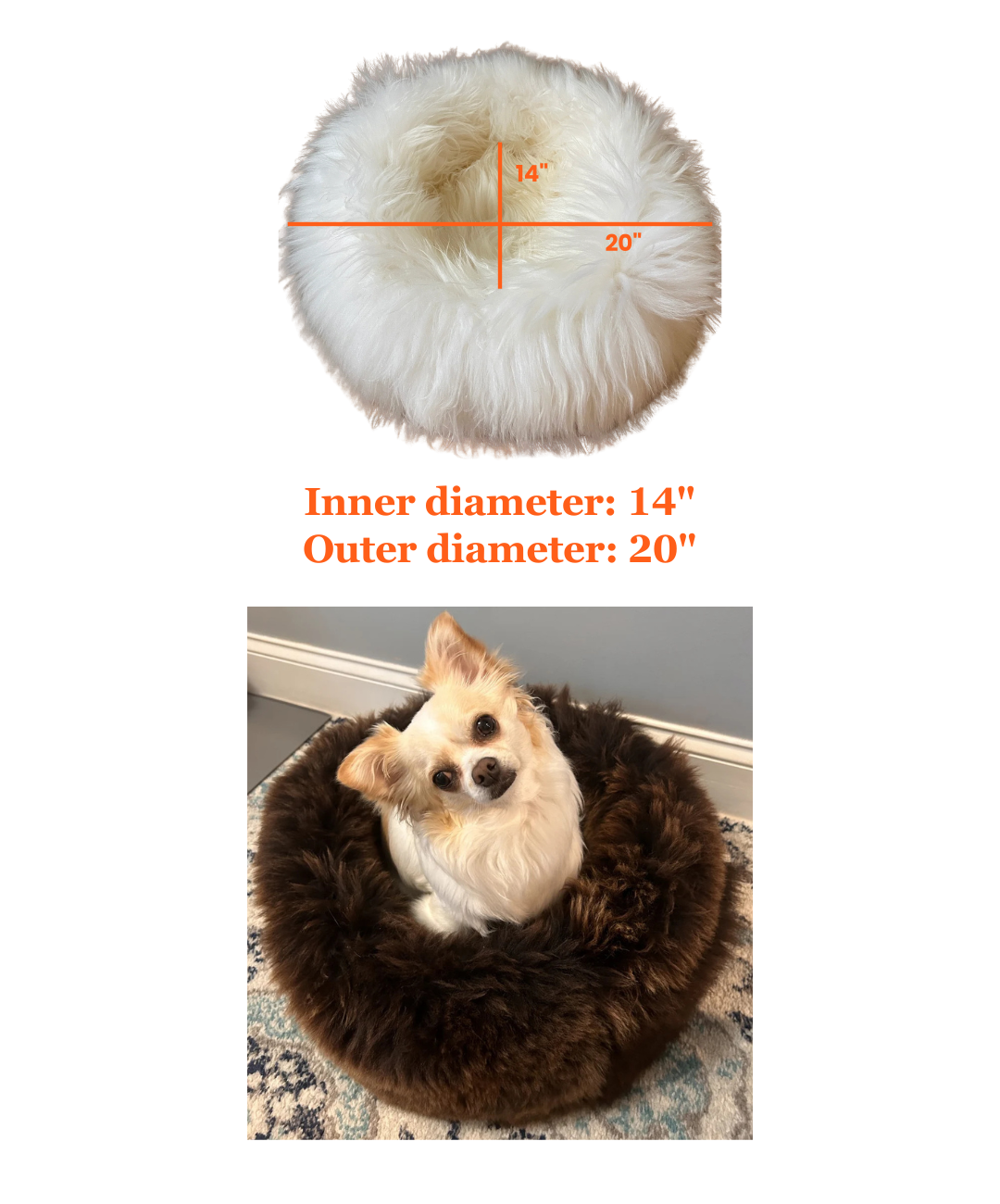 Sheepskin Dog Beds
