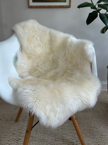 Creamy Darling Sheepskin