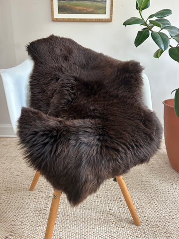 Dark Chocolate Sheepskin