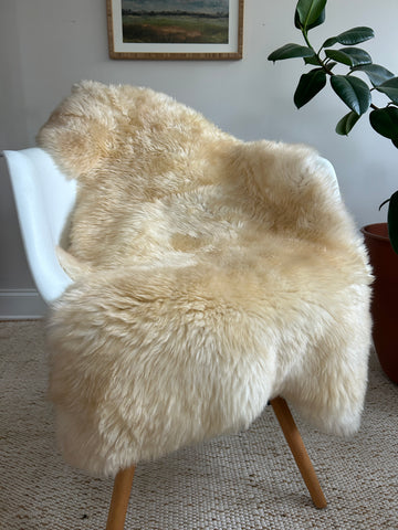 Mixed Tan Sheepskin