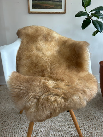 Summer Sunset Sheepskin