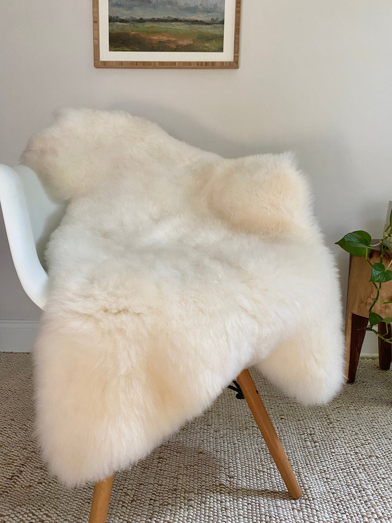 Ivory Sheepskin Rug
