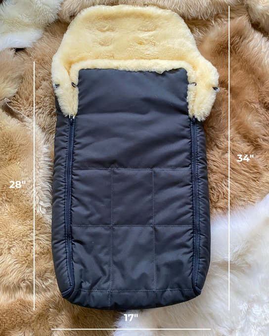 Medical Sheepskin Baby / Toddler Sleeping Bag