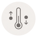 Regulates + matches body temperature