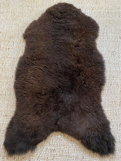 Classic Dark Brown Sheepskin