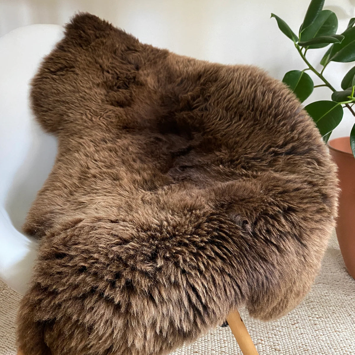 Classic Light Brown Sheepskin– East Perry