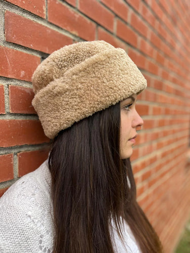 Cortina beanie sheepskin bucket hat