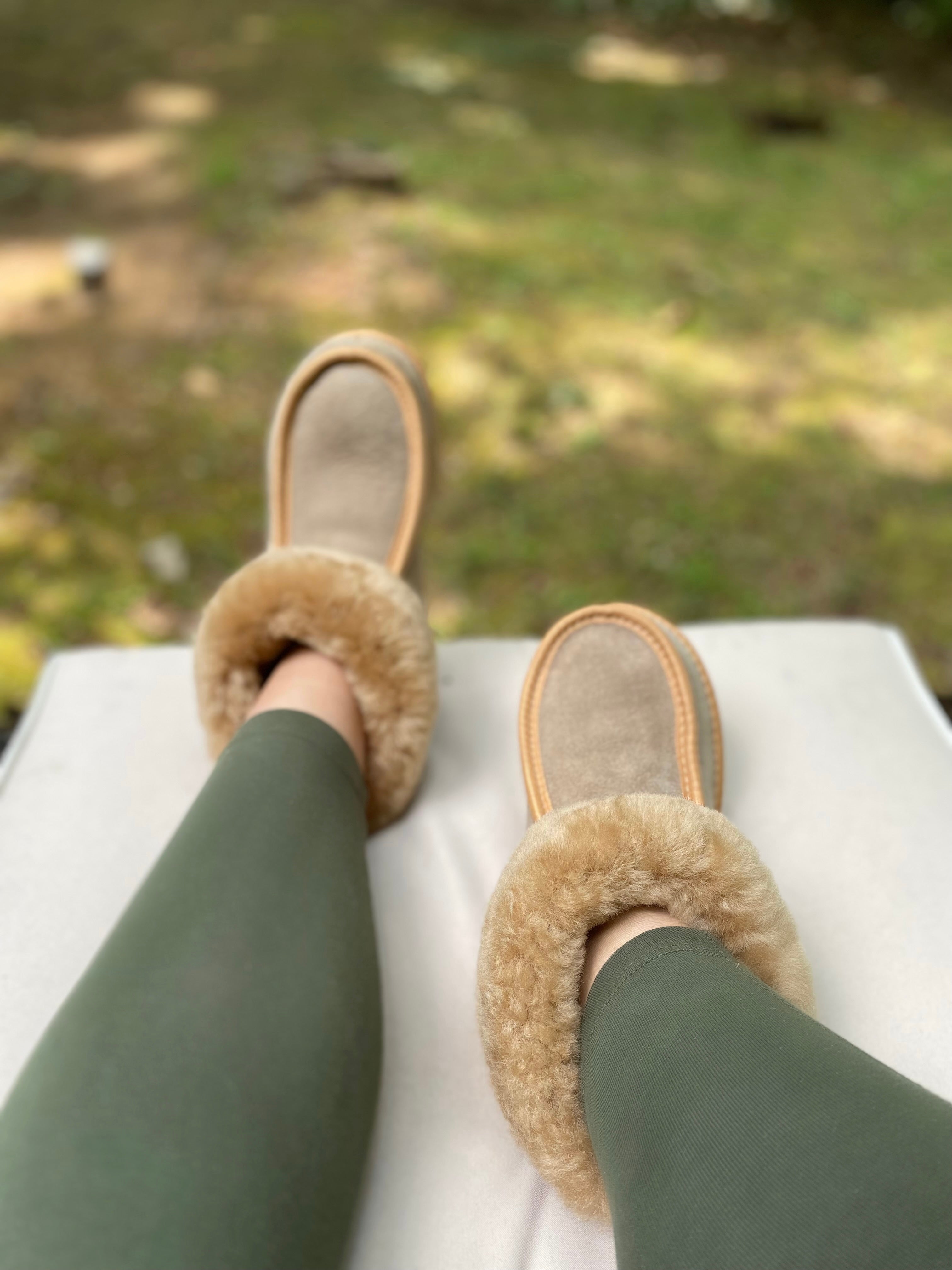 sheepskin slippers