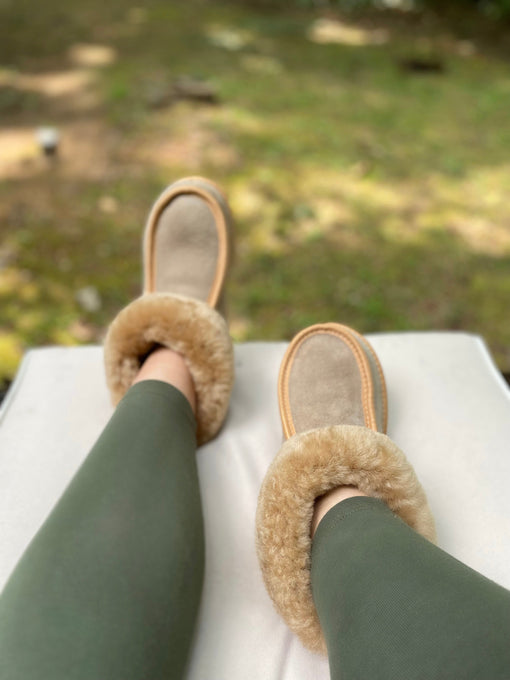 sheepskin slippers