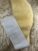 Medical grade sheepskin kidney warmer and waist belt