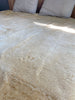 Close-up of medical grade sheepskin mattress cover