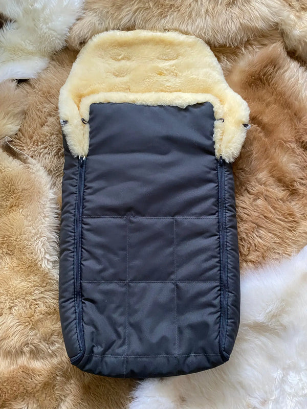 Medical sheepskin baby toddler sleeping bag