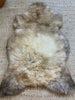 top view of mixed color super soft sheepskin 