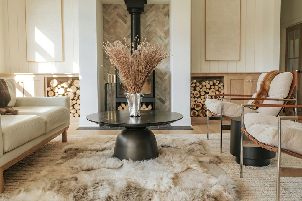 Mixed Textured Sheepskin Rug #2