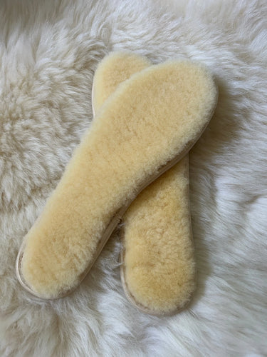 Sheepskin insoles