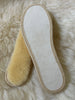 Pair of sheepskin insoles