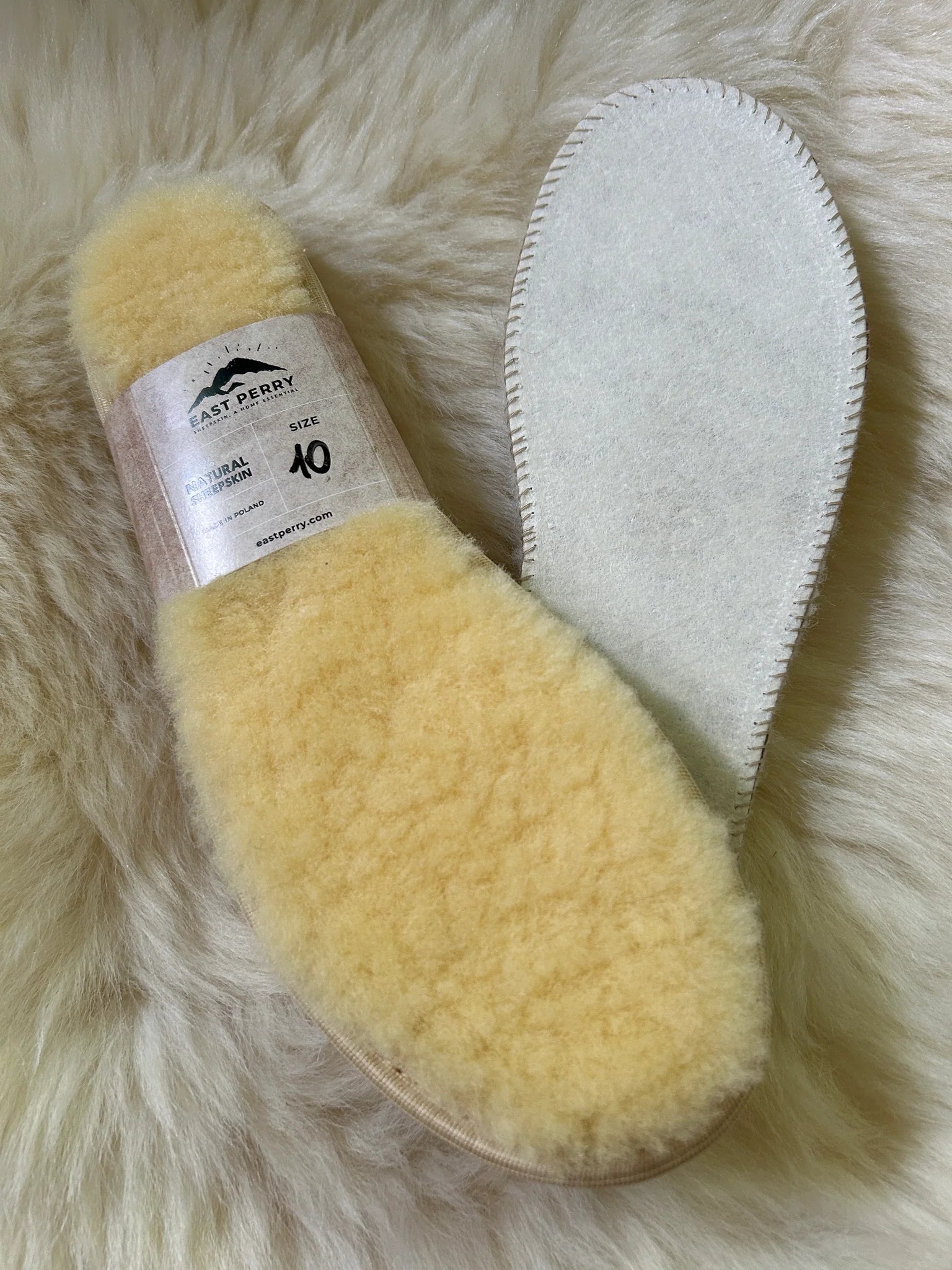 Sheepskin insoles