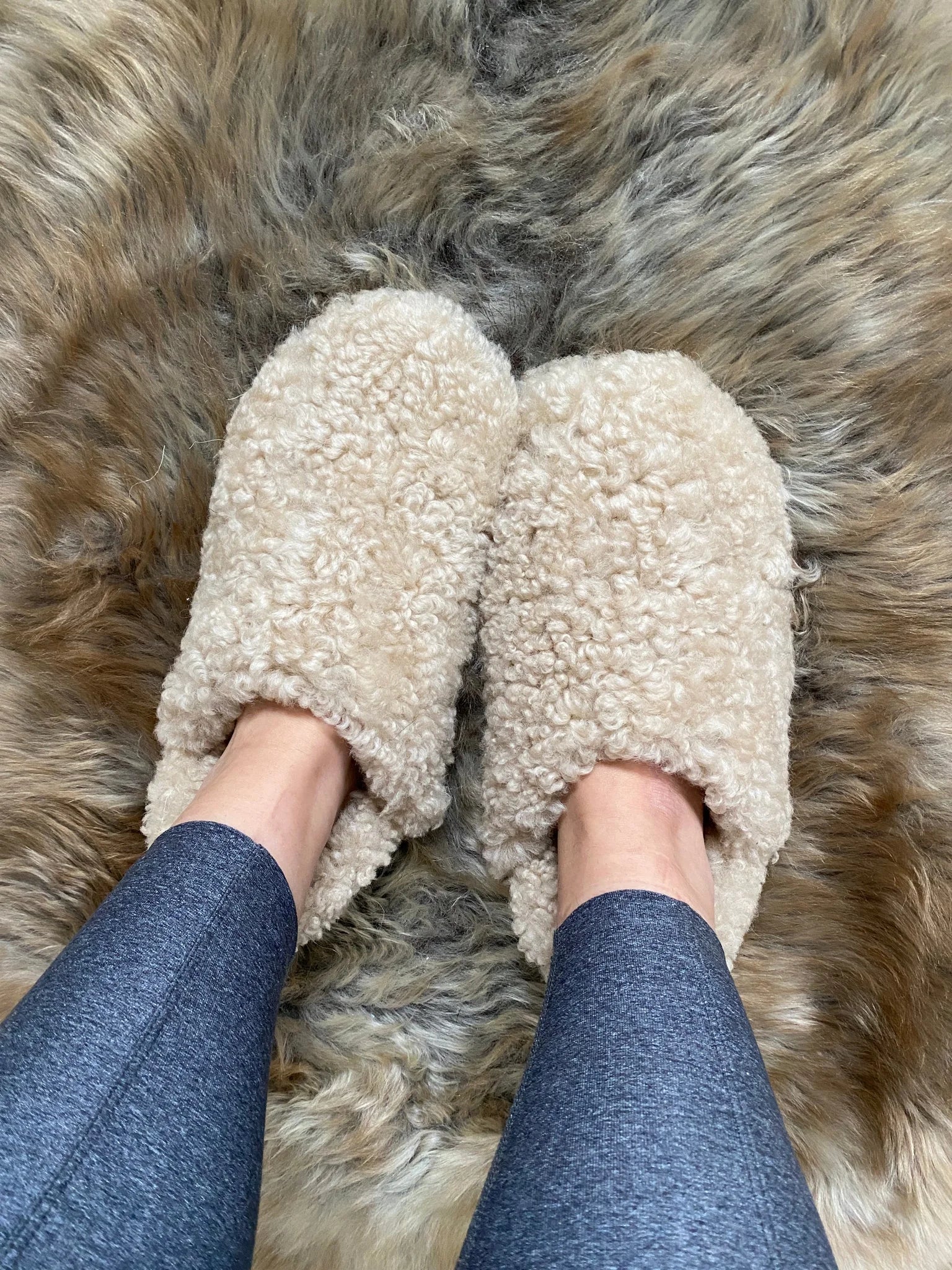 The everyday slip on shearling sheepskin