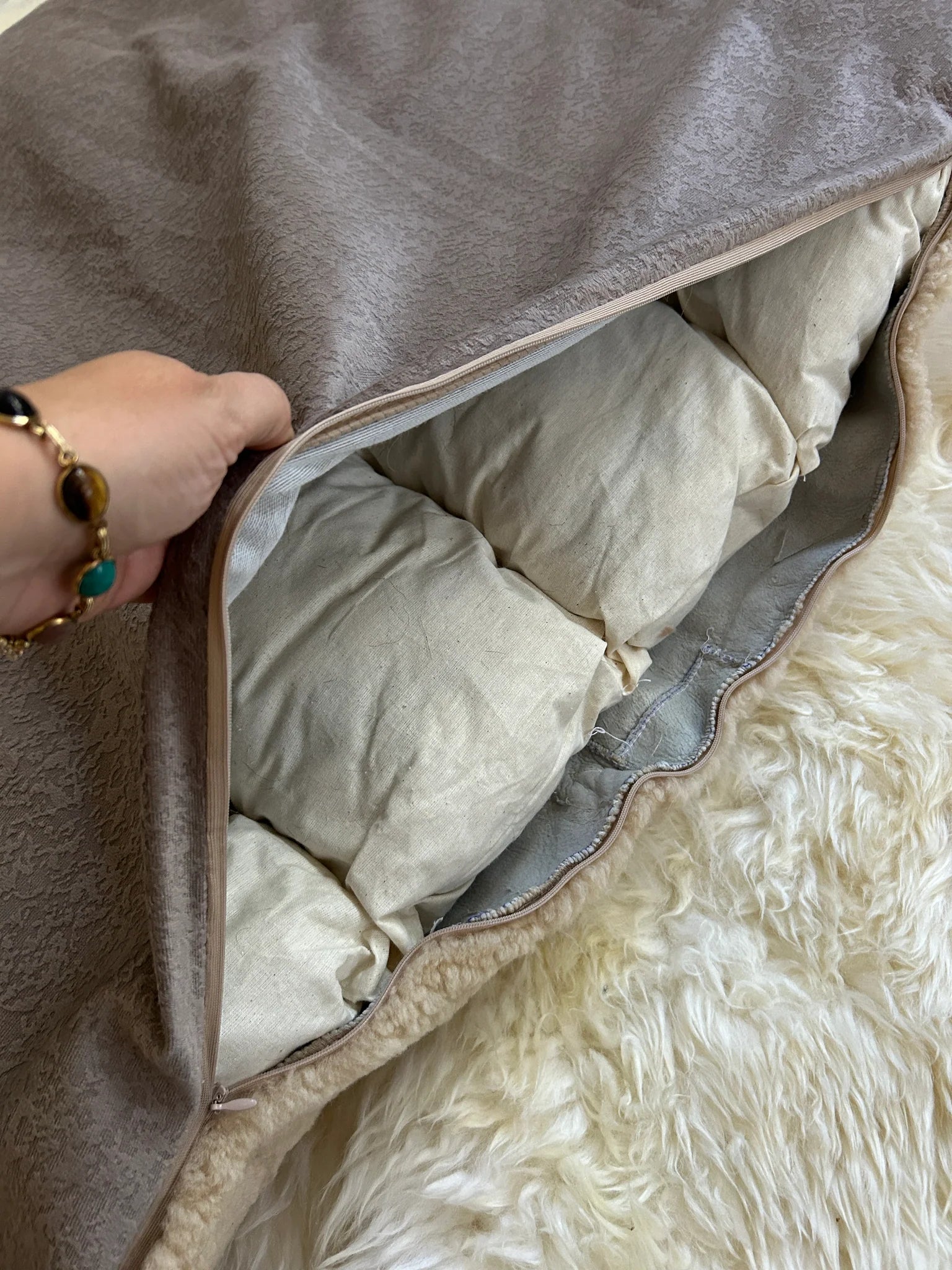 Inide-view of the puppad