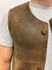 Close-up of the rancher sheepskin vest