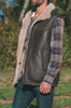 stylish sheepskin vest