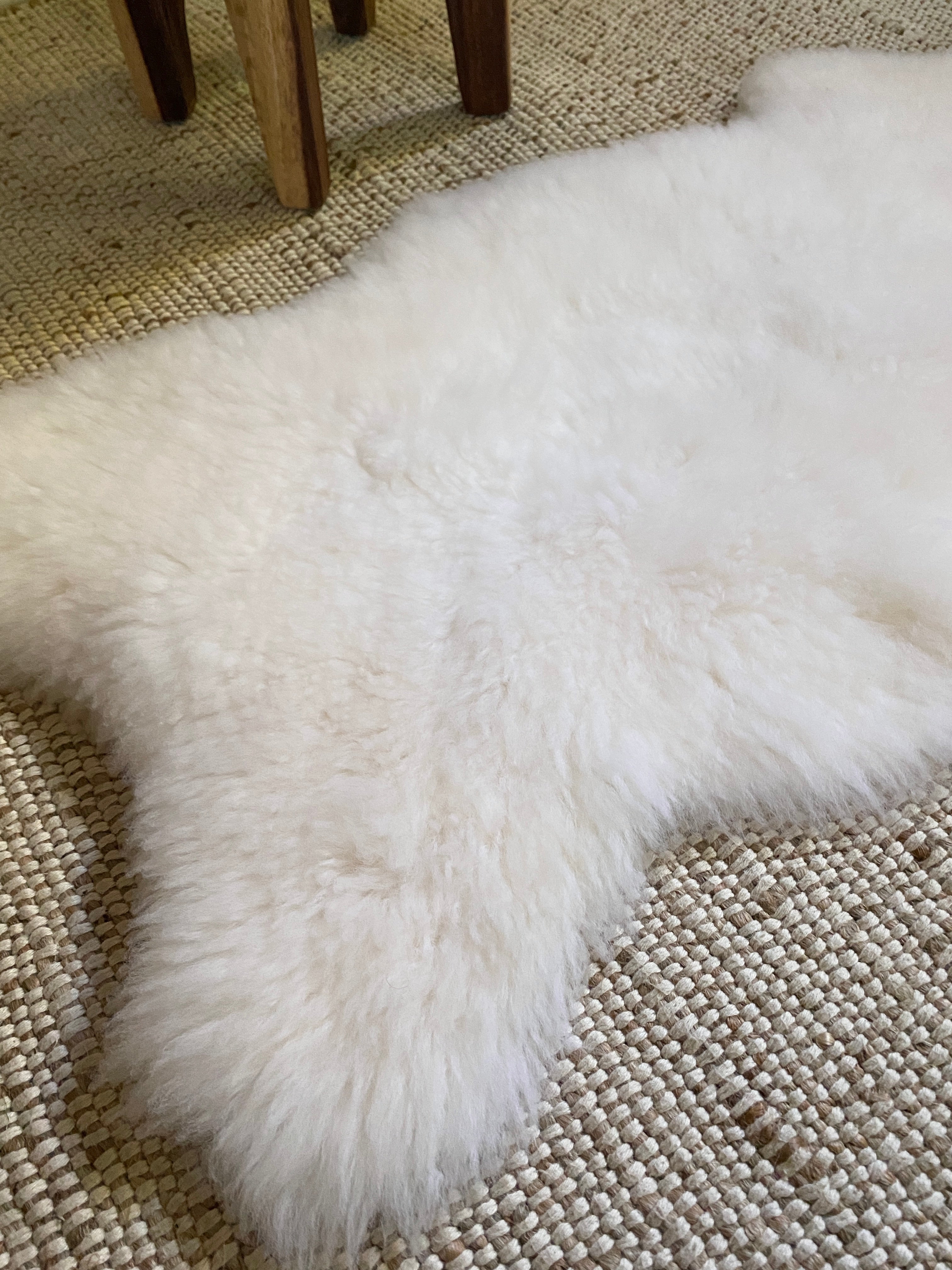 nursery sheepskin rug