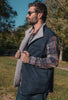 shearling sheepskin vest