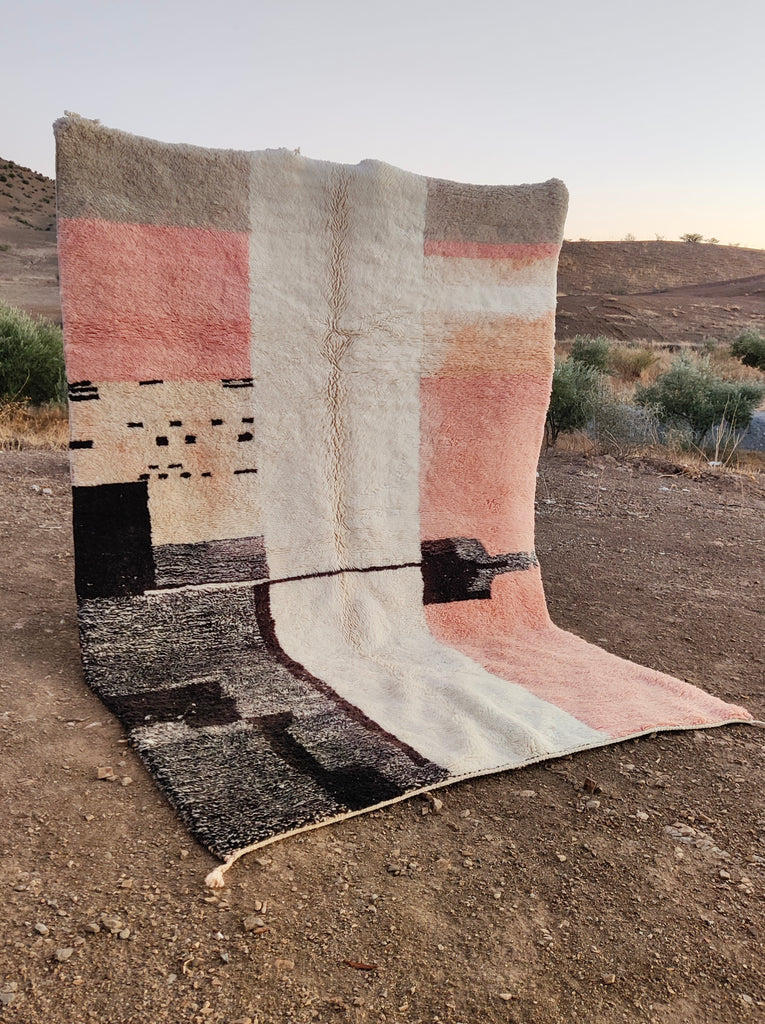 organic handwoven wool rug