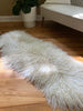decorative sheepskin rug