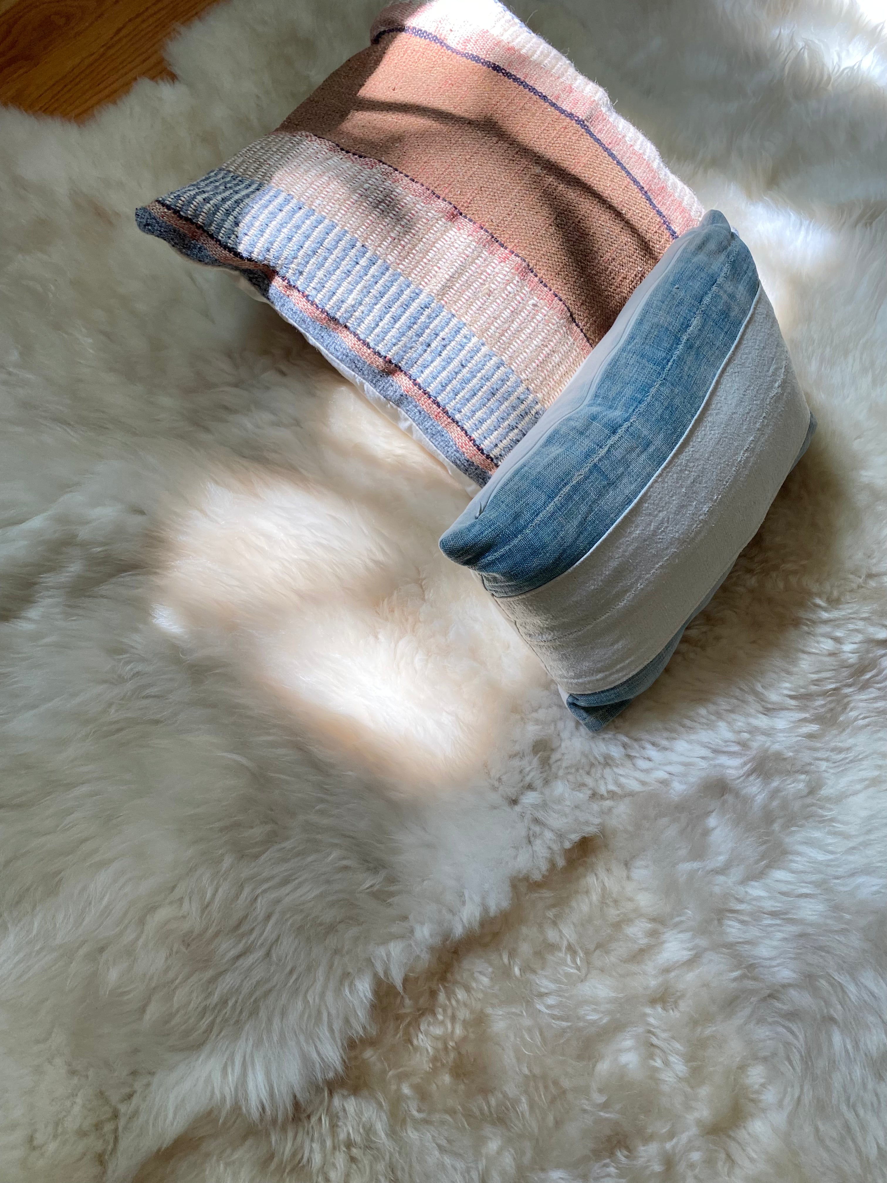 soft sheepskin rug