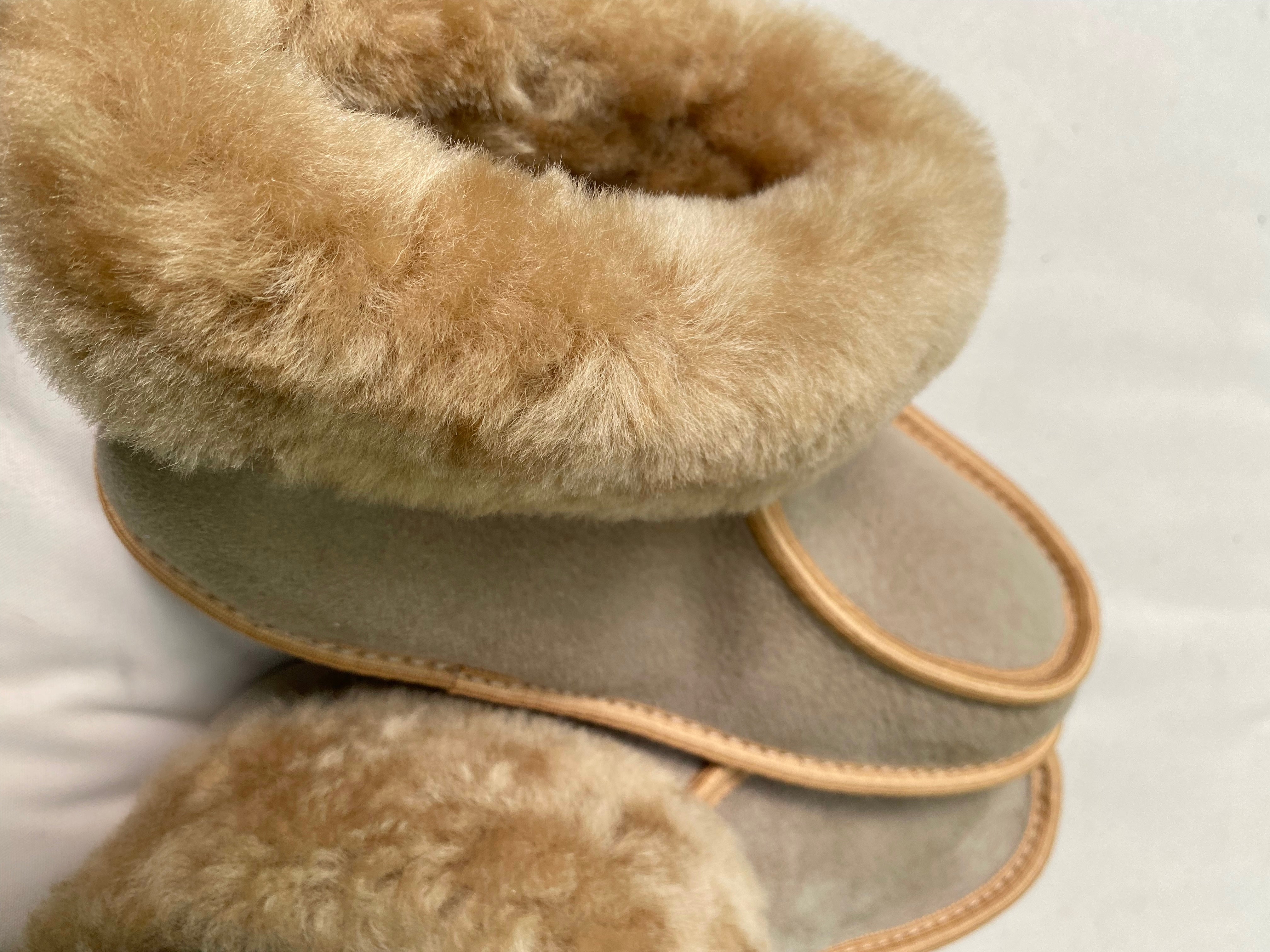 sheepskin slippers for women