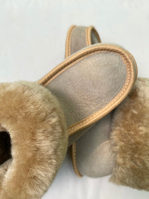 sheepskin fur slippers