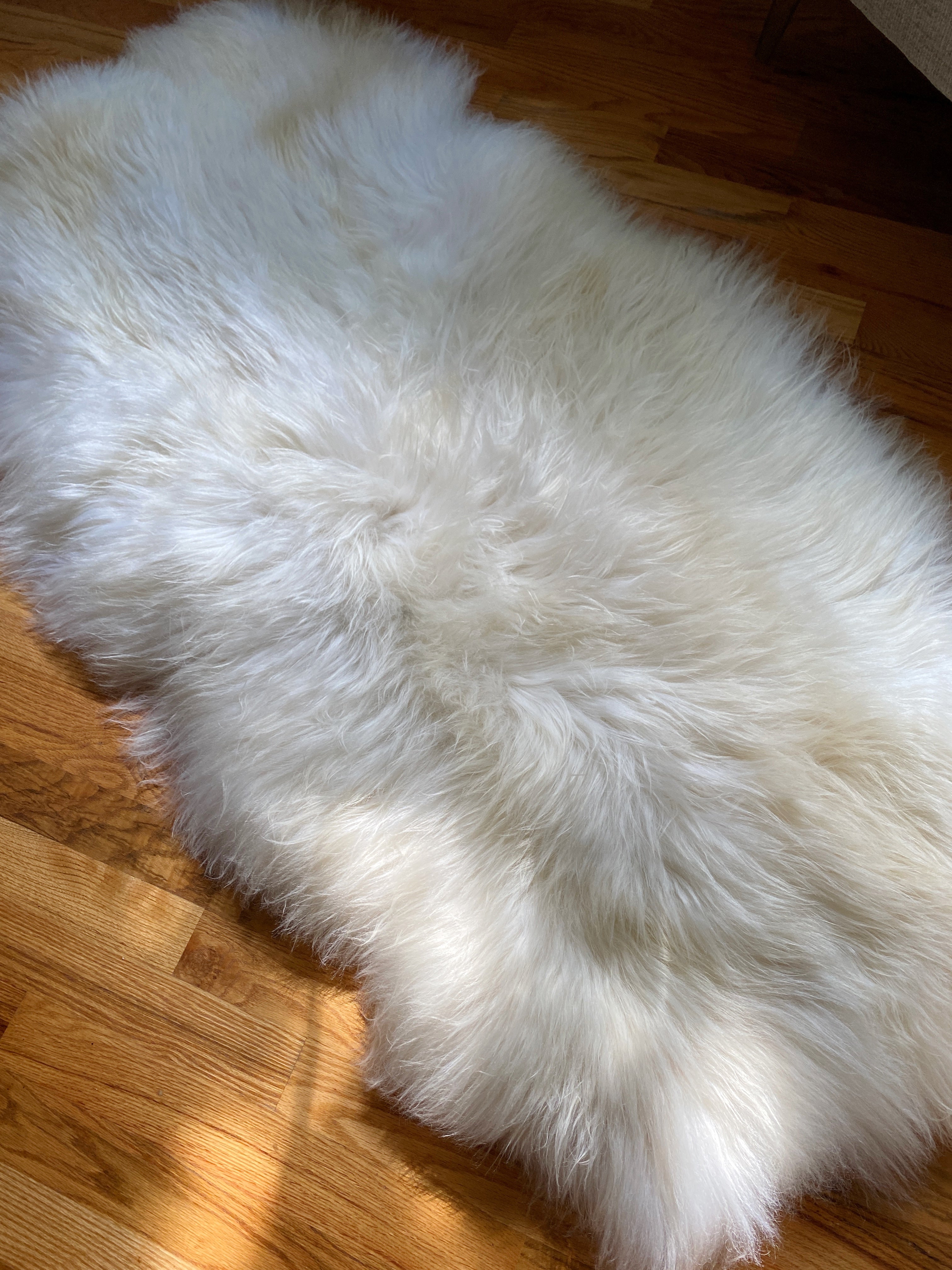 genuine sheepskin rug