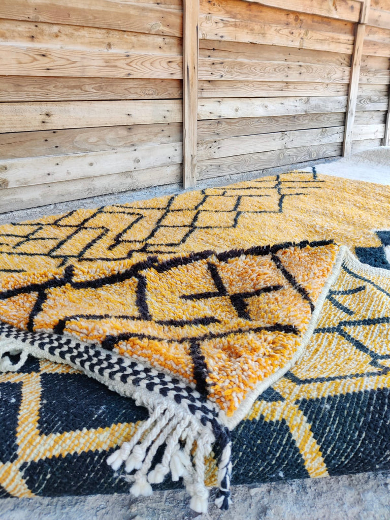 organic Moroccan rug